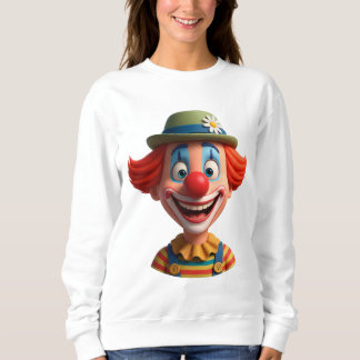 Sweatshirt Cheerful Clown