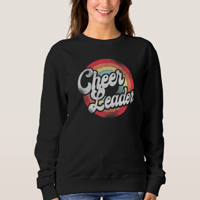 Sweatshirt Cheerled Retro Vintage Cheer Leader (Devant)