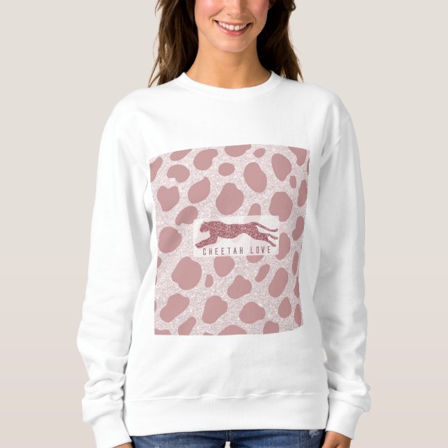 Sweatshirt Cheetah Love (Devant)