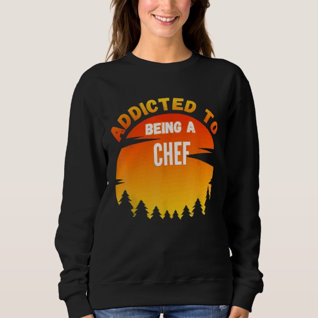 Sweatshirt Chef Addicé Au Chef (Devant)