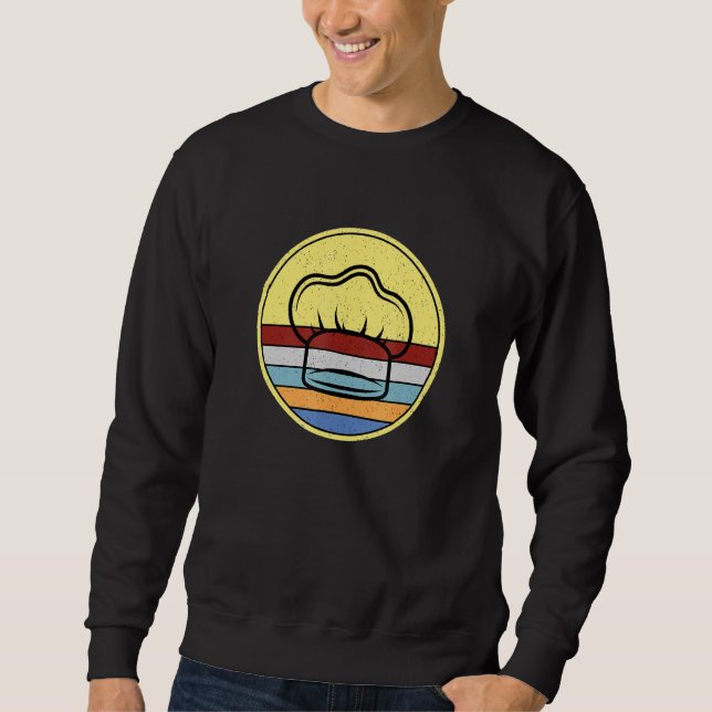 Sweatshirt Chef Casquette Ustensiles de cuisine Chef (Devant)