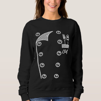 Sweatshirt Chef Chef Uniforme Chef Idée Nourriture Maker Repa