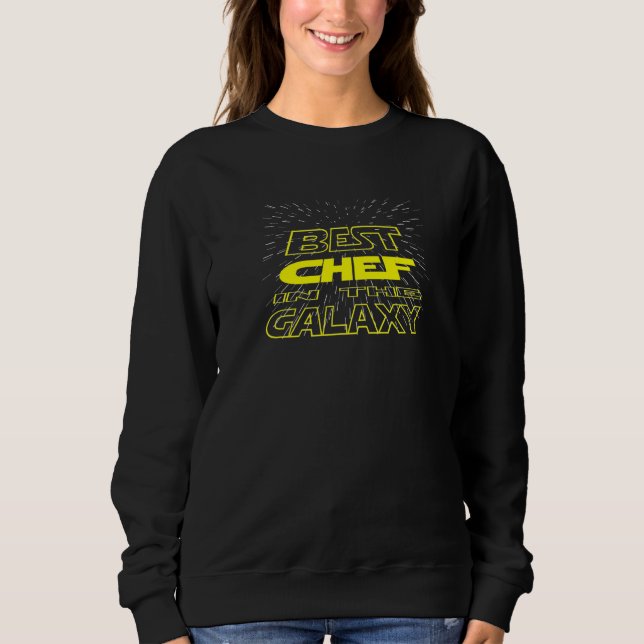 Sweatshirt Chef Cool Galaxy Job (Devant)