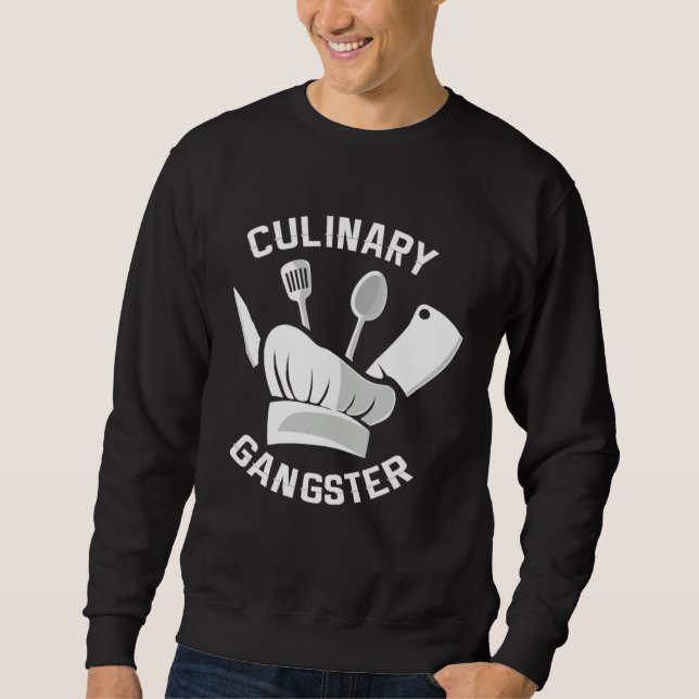 Sweatshirt Chef Culinary Quote Cooking (Devant)