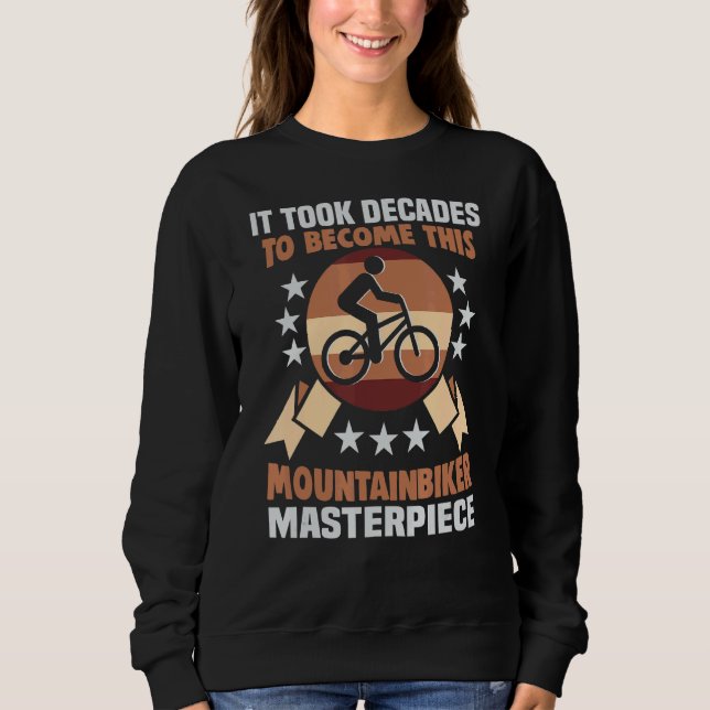 Sweatshirt Chef-d'oeuvre du VTT Emtb VTT Anniversaire (Devant)