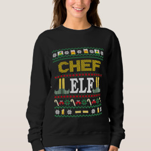 Sweatshirt Chef Elf Christmas