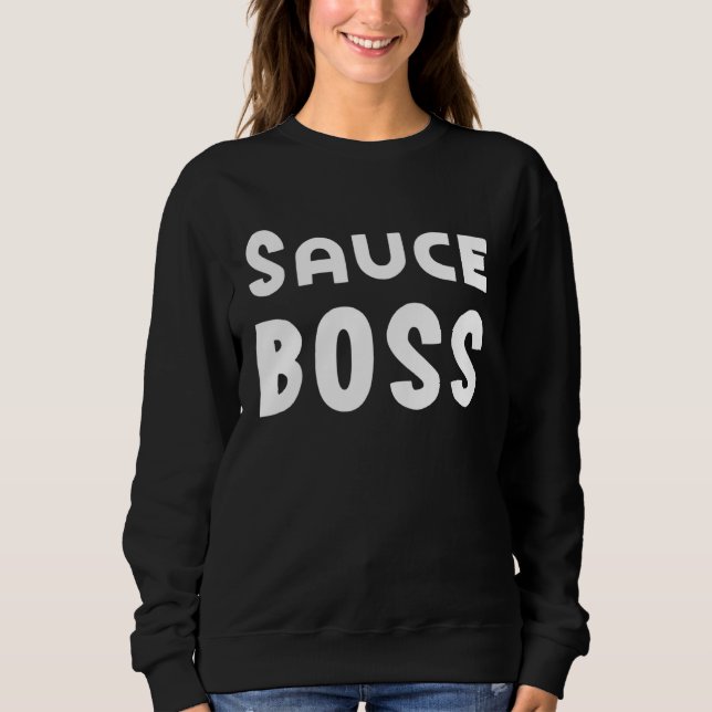 Sweatshirt Chef Flavoring Dressing Enthusiasts Men Women (Devant)