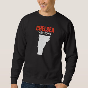 Sweatshirt Chelsea Vermont États-Unis État Amérique Voyage Ve