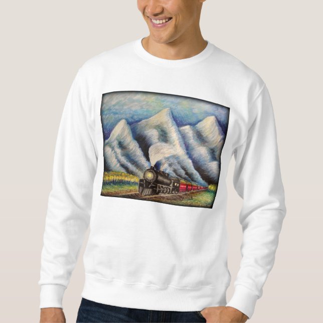 Sweatshirt Chemin de fer d'Aspen (Devant)