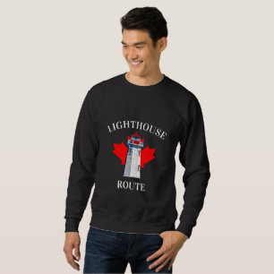 Sweatshirt Chemin phare Peggy's cove Nouvelle-Écosse chemise