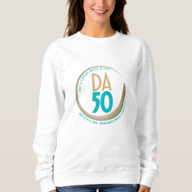 Sweatshirt Chemise 2026 de la Convention D.A. • 50e anniversa (Devant)
