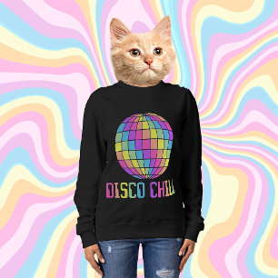 Sweatshirt CHEMISE À CAPUCHE Boule DISCO PASTEL DÉTENTE