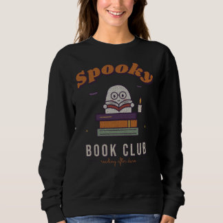 Sweatshirt Chemise à capuche Spooky Book Club Halloween pour