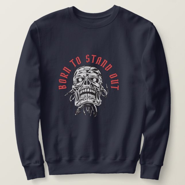 Sweatshirt  ("chemise à crâne")  (Design devant)