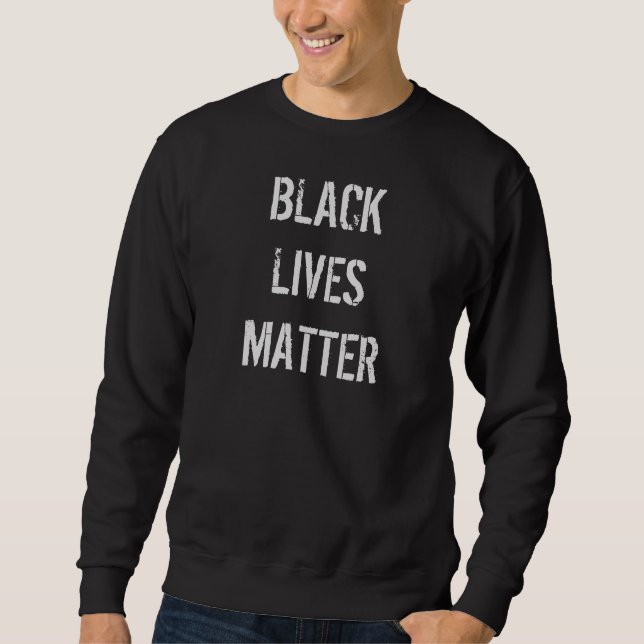 Sweatshirt Chemise à manches longues Black Lives Matter (Devant)