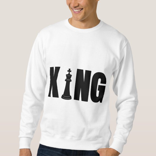 Sweatshirt Chemise à manches longues Bold Chess King  (Devant)