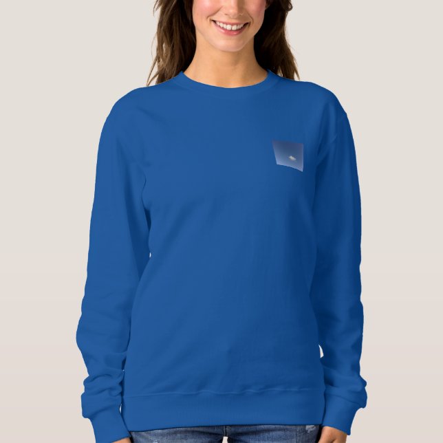 SWEATSHIRT CHEMISE À MANCHES LONGUES FEMME ART ET DESIGN  (Devant)