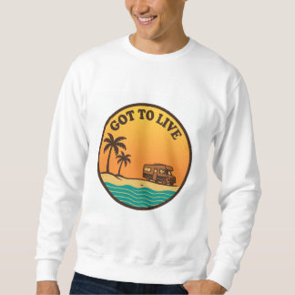 Sweatshirt Chemise à manches longues Got To Live Retro Sunset