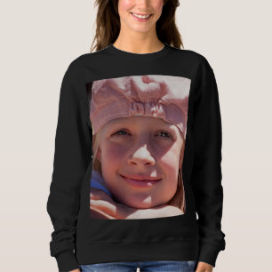 SWEATSHIRT CHEMISE À MANCHES LONGUES PERSONNALISÉE AVEC PHOTO