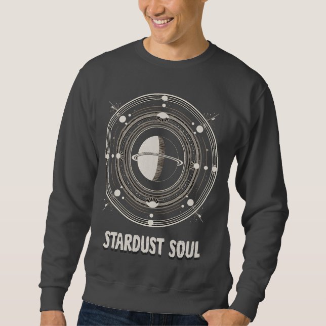 Sweatshirt Chemise à manches longues Stardust Soul Celeste (Devant)