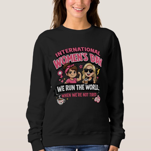 Sweatshirt Chemise à nœud esthétique pour filles (Devant)