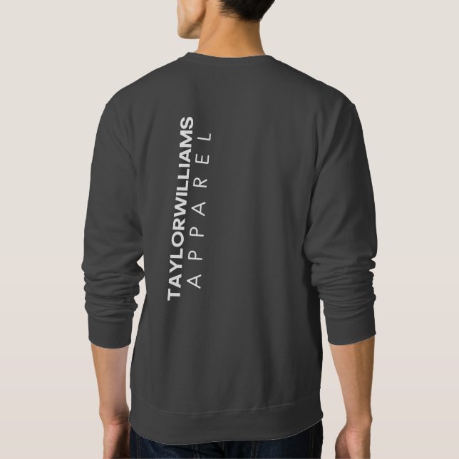 Sweatshirt chemise à sueur (Dos)