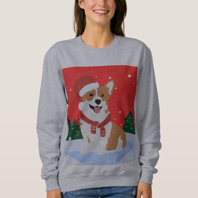 Sweatshirt chemise à sueur pour femmes (Devant)