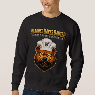 Sweatshirt Chemise avec grand logo d'ours des frères Bearded