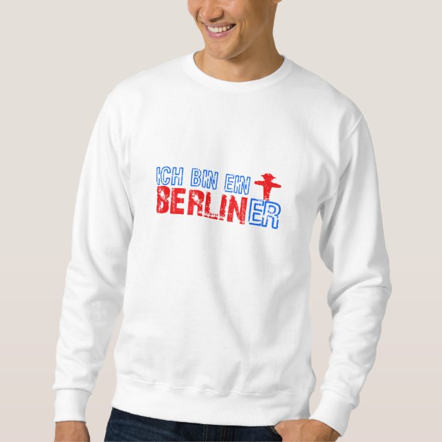 Sweatshirt Chemise Berliner - choisir style & couleur (Devant)