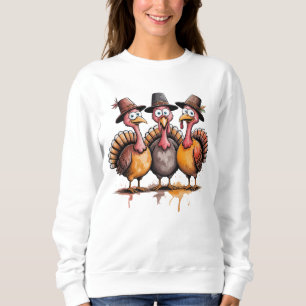 Sweatshirt Chemise bon thanksgiving   Jour des vacances d'aut