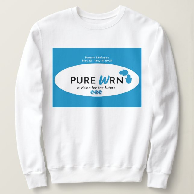 Sweatshirt Chemise classique avec logo de la Convention 2025 (Design devant)