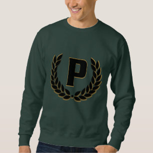 Sweatshirt Chemise conçue avec un texte graphique tendance co