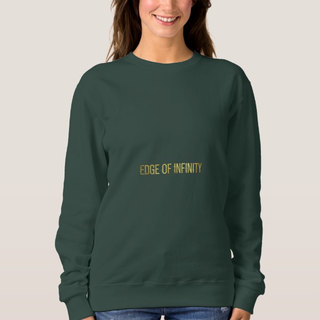 Sweatshirt Chemise cyberpunk néon aigle glitch (Devant)