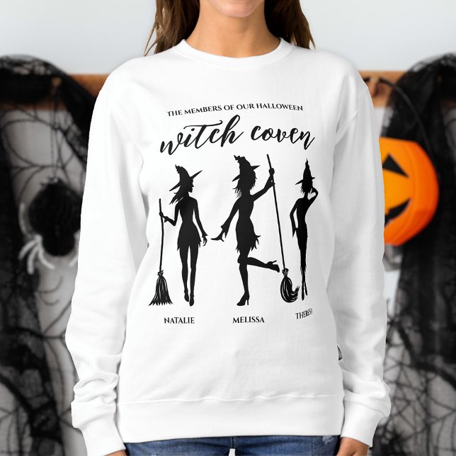 Sweatshirt Chemise D'Amitié De Groupe De Sorcières Pour Trois (Créateur téléchargé)
