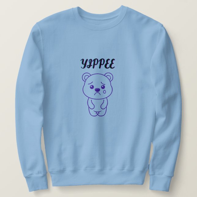 Sweatshirt Chemise de base (Design devant)