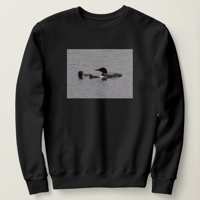 Sweatshirt Chemise de base pour la famille des plongeons (Design devant)