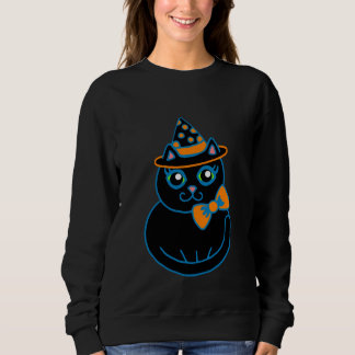 Sweatshirt Chemise de chat Halloween