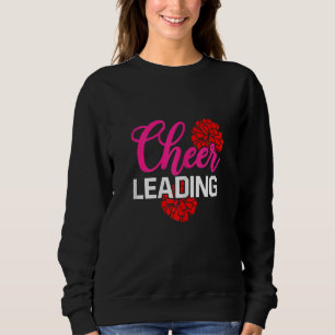 Sweatshirt Chemise de Cheerleader Graphique pour Femmes Cheer
