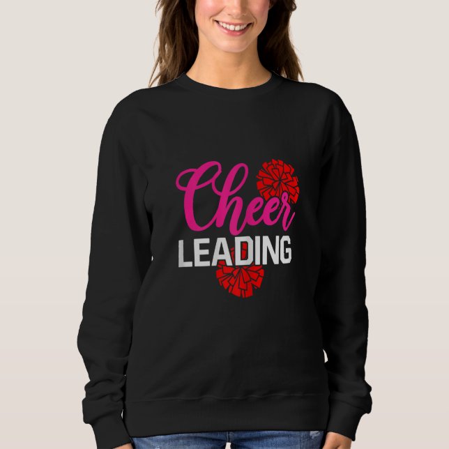 Sweatshirt Chemise de Cheerleader Graphique pour Femmes Cheer (Devant)