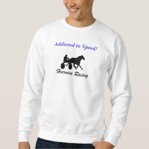Sweatshirt Chemise de course de chevaux de harnais