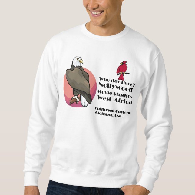 Sweatshirt Chemise de coutume de Nollywood (Devant)
