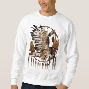 Sweatshirt Chemise de Dreamcatcher de faucon de vol