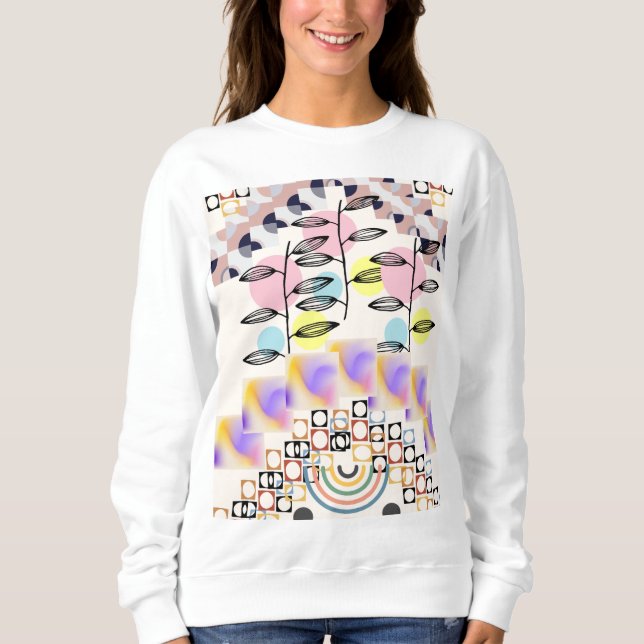 Sweatshirt Chemise de femme à manches longues (Devant)