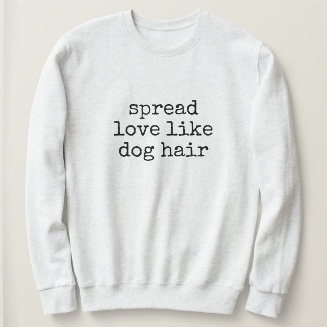 Sweatshirt Chemise de femme à manches longues « Répandre l'am (Design devant)