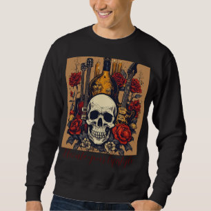 Sweatshirt Chemise de Festival de Rock Skull & Strings Prop