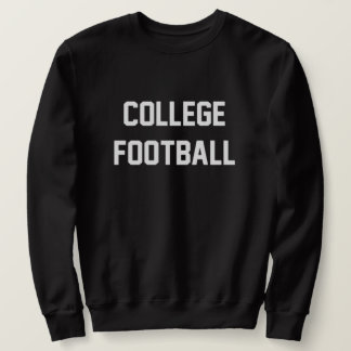 Sweatshirt Chemise de football universitaire