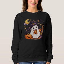 Chemise de Halloween fantôme effrayant et doux