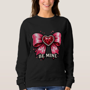 Sweatshirt Chemise de la Saint-Valentin Cœur Arc-en-ciel Coqu