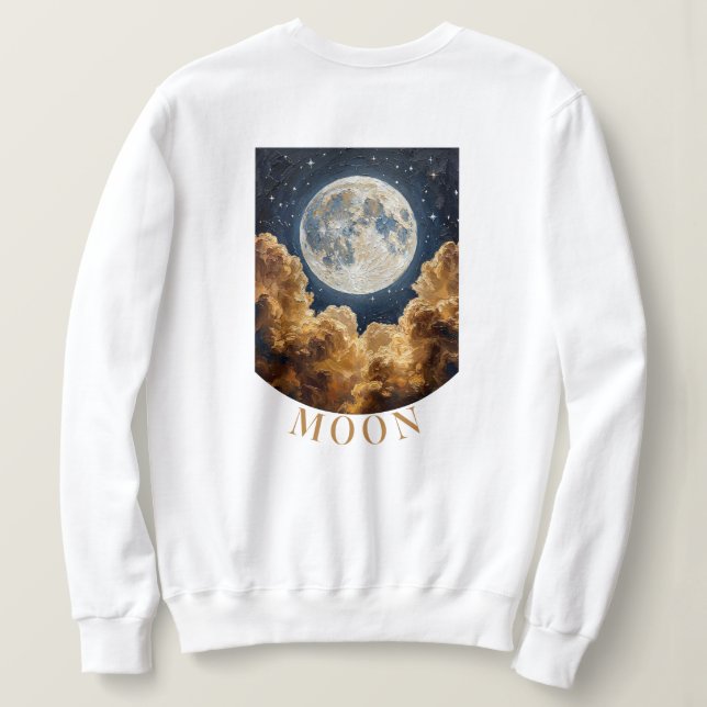 Sweatshirt Chemise de lune  (Design dos)