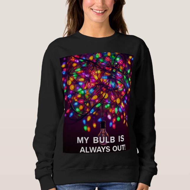 Sweatshirt Chemise de Noël (Devant)